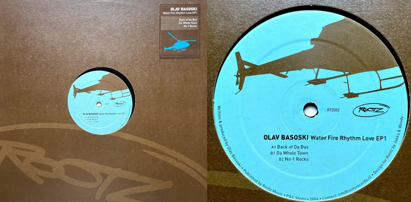 Olav Basoski – Water Fire Rhythm Love EP1